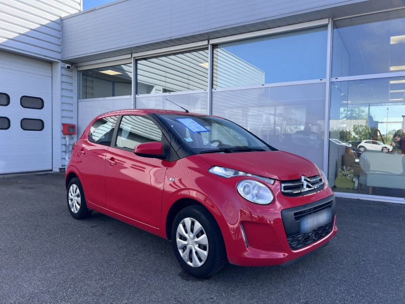 Citroën C1 (2) VTi 72 S&S BVM Feel Essence Rouge Occasion à vendre