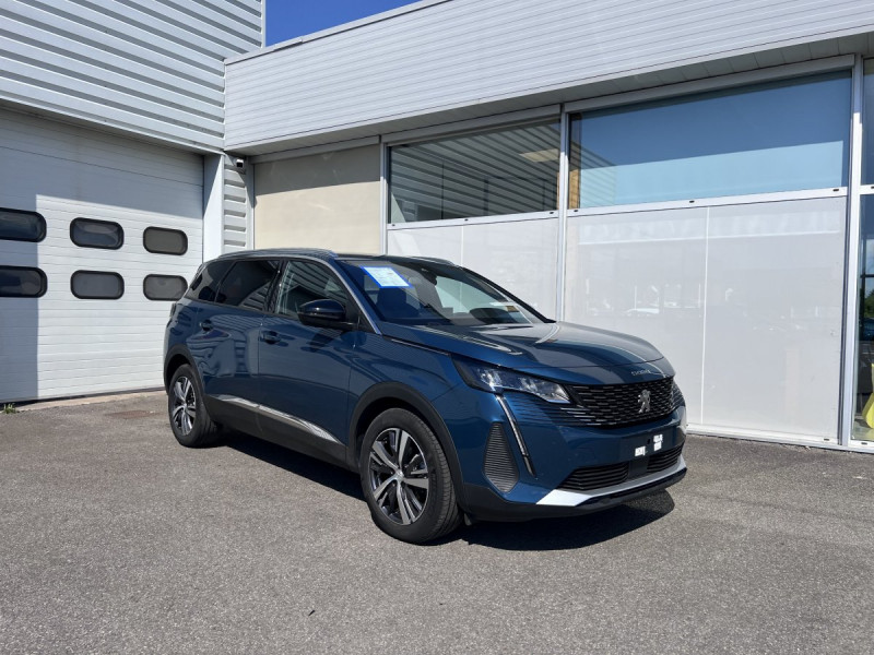 Peugeot 5008 (2) BlueHDi 130 S&S EAT8 Allure Pack Diesel Bleu Occasion à vendre