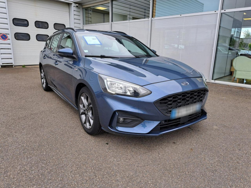 Ford Focus SW (4) 1.5 EcoBlue 120ch St-Line Diesel Bleu Occasion à vendre