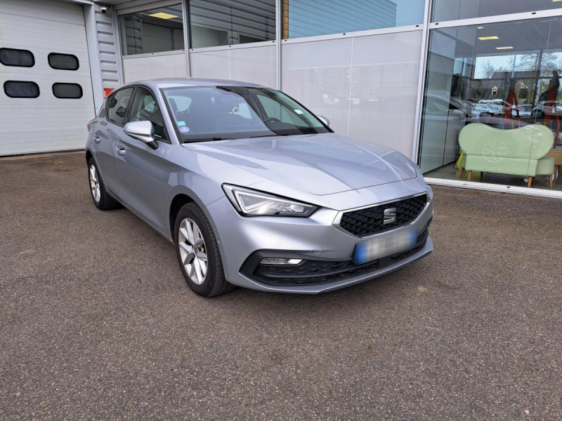 Seat Leon (4) 1.0 TSI 110 S&S Business Essence Gris clair Occasion à vendre