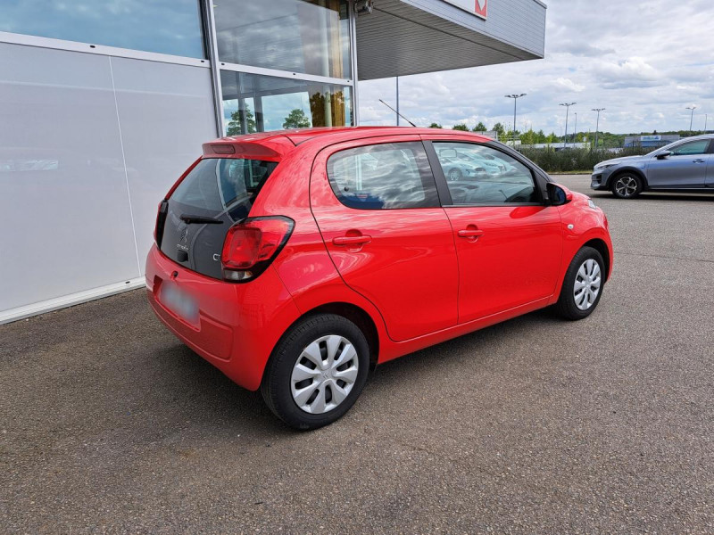Photo 3 de l'offre de Citroën C1 (2) VTi 72 S&S BVM Feel à 8990€ chez Carlyss automobiles Vitré