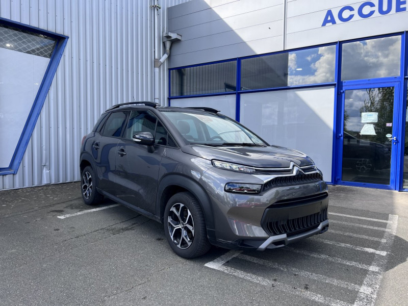 Citroen C3 Aircross BlueHDi 110 S&S BVM6 Shine Diesel Gris foncé Occasion à vendre