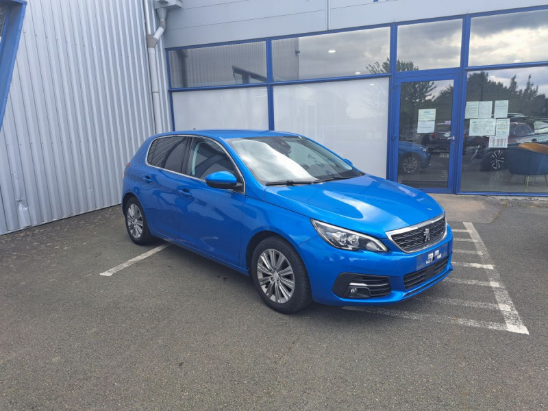 Peugeot 308 (2) BlueHDi 130 S&S ALLURE Diesel Bleu Occasion à vendre