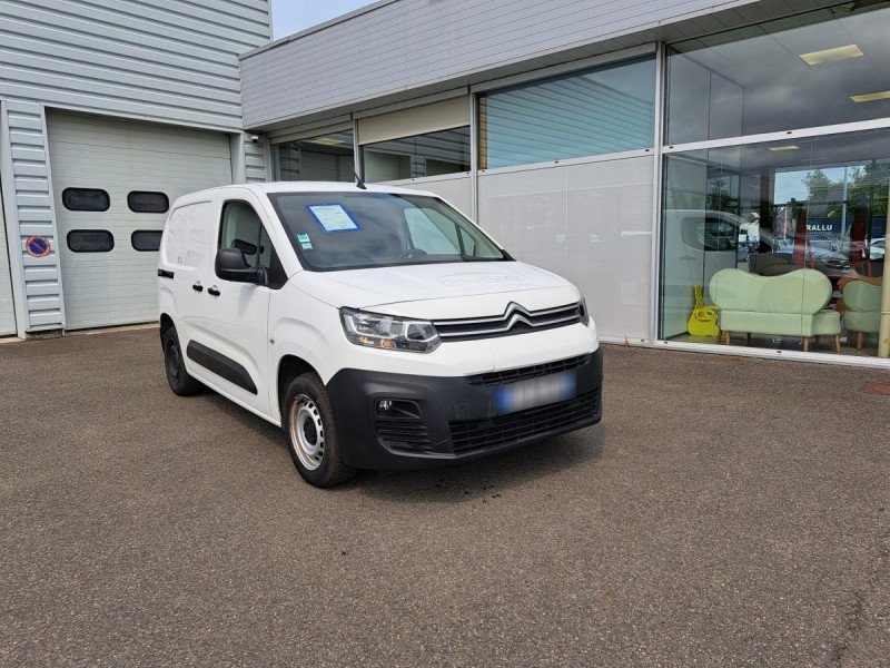 Citroen Berlingo (3) 8325 euros HT M 650kg BlueHDi 75 S&S BVM Club Diesel Blanc Occasion à vendre