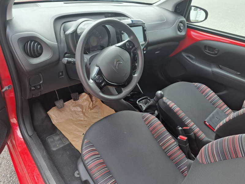 Photo 6 de l'offre de Citroën C1 (2) VTi 72 S&S BVM Feel à 9490€ chez Carlyss automobiles Vitré
