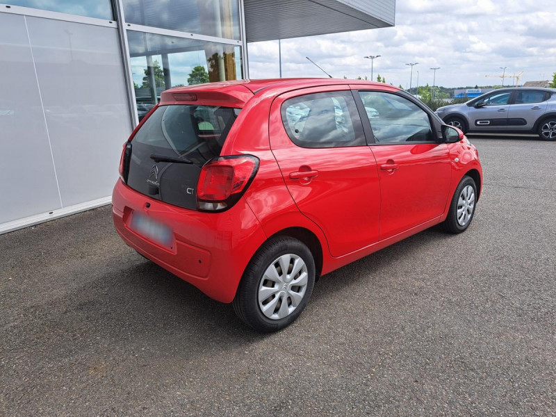 Photo 3 de l'offre de Citroën C1 (2) VTi 72 S&S BVM Feel à 9490€ chez Carlyss automobiles Vitré