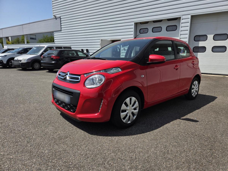 Photo 2 de l'offre de Citroën C1 (2) VTi 72 S&S BVM Feel à 9490€ chez Carlyss automobiles Vitré