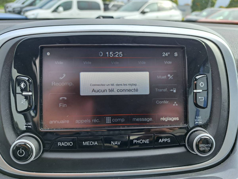 Photo 15 de l'offre de FIAT 500X 1.4 MultiAir 140ch Lounge 4x2 à 12490€ chez Carlyss automobiles Vitré