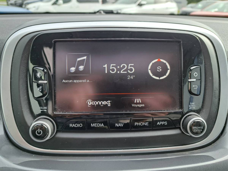 Photo 16 de l'offre de FIAT 500X 1.4 MultiAir 140ch Lounge 4x2 à 12490€ chez Carlyss automobiles Vitré