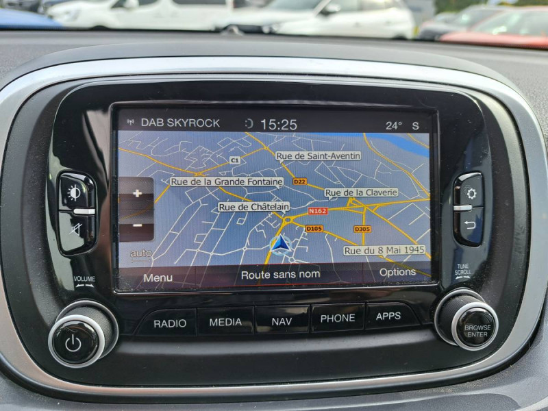 Photo 12 de l'offre de FIAT 500X 1.4 MultiAir 140ch Lounge 4x2 à 12490€ chez Carlyss automobiles Vitré