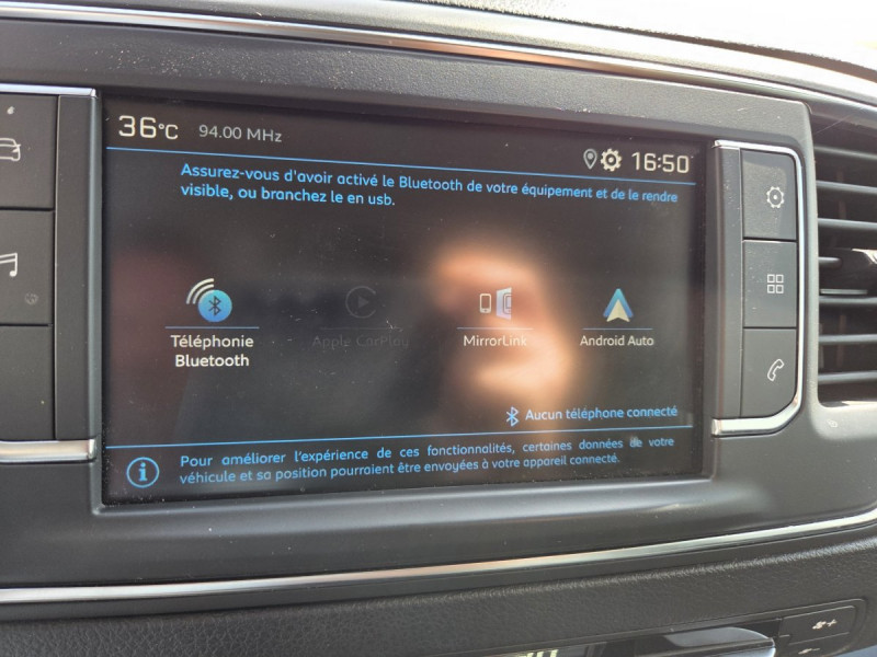 Photo 17 de l'offre de PEUGEOT Traveller BlueHDi 180 S&S EAT8 LONG ALLURE à 27990€ chez Carlyss automobiles Vitré