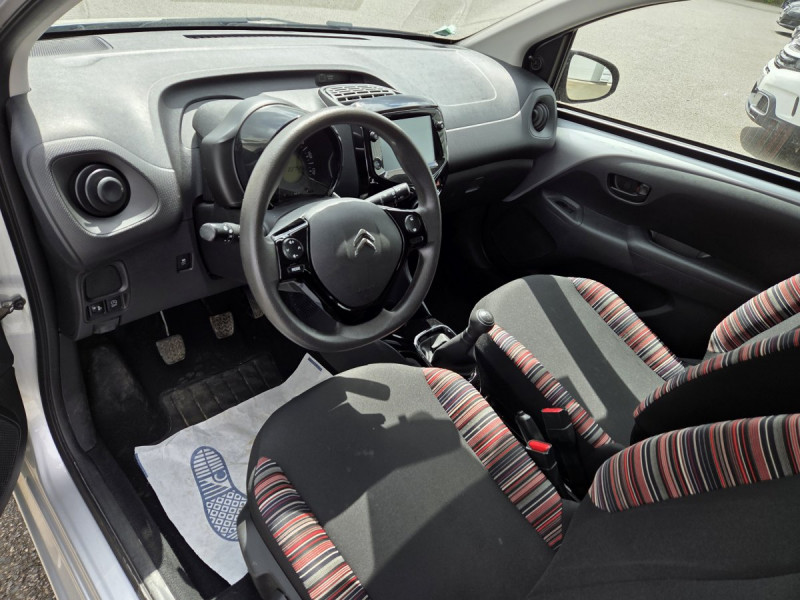 Photo 6 de l'offre de Citroën C1 (2) VTi 72 S&S BVM Feel à 9490€ chez Carlyss automobiles Vitré