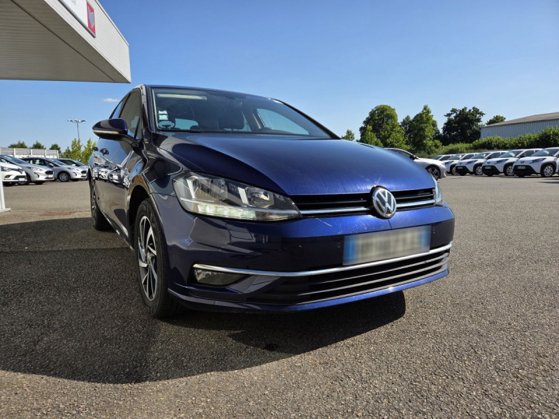Volkswagen Golf (7) 1.0 TSI 110 BVM6 Confortline BMT Essence Bleu Occasion à vendre