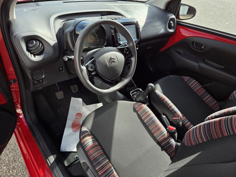Photo 6 de l'offre de Citroën C1 (2) VTi 72 S&S BVM Feel à 9490€ chez Carlyss automobiles Vitré
