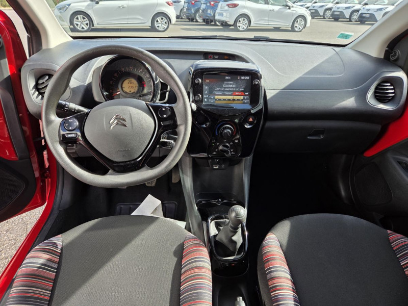 Photo 10 de l'offre de Citroën C1 (2) VTi 72 S&S BVM Feel à 9490€ chez Carlyss automobiles Vitré