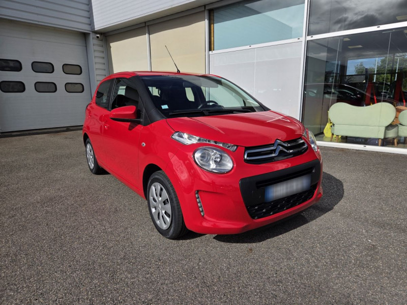 Photo 1 de l'offre de Citroën C1 (2) VTi 72 S&S BVM Feel à 9490€ chez Carlyss automobiles Vitré
