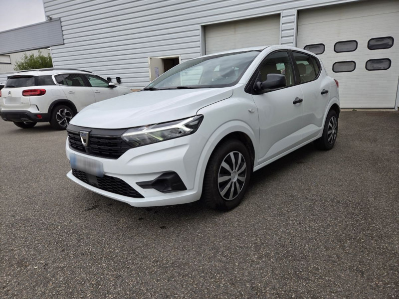 Photo 6 de l'offre de Dacia Sandero (3) Essentiel SCe 65 -22 à 9490€ chez Carlyss automobiles Vitré