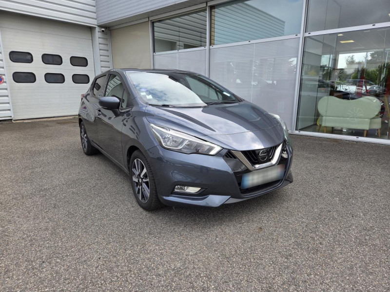 Nissan Micra (5) IG-T 90 N-Connecta Essence Gris foncé Occasion à vendre