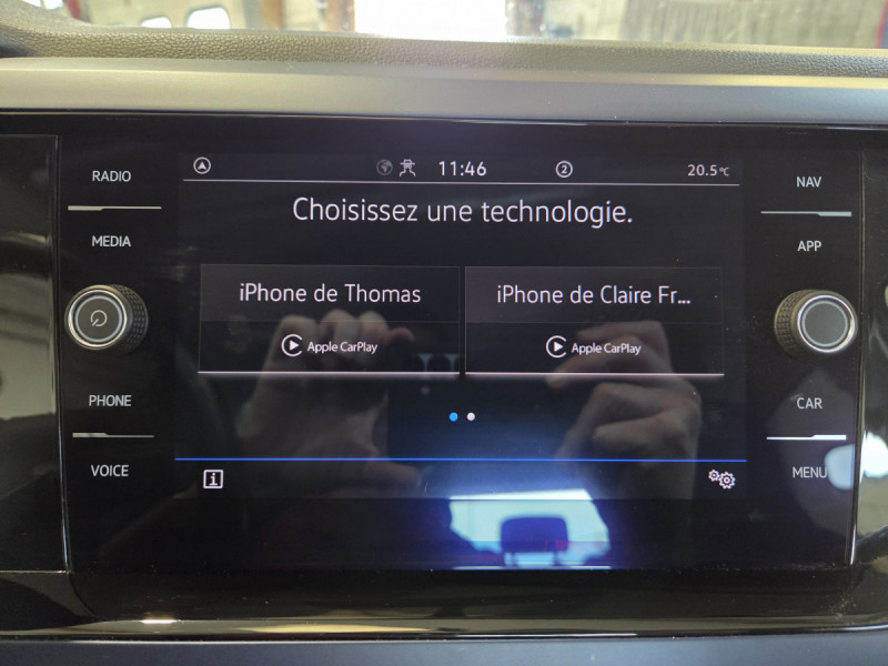 Photo 10 de l'offre de Volkswagen Polo (6) 1.0 TSI 95 United à 13790€ chez Carlyss automobiles Vitré