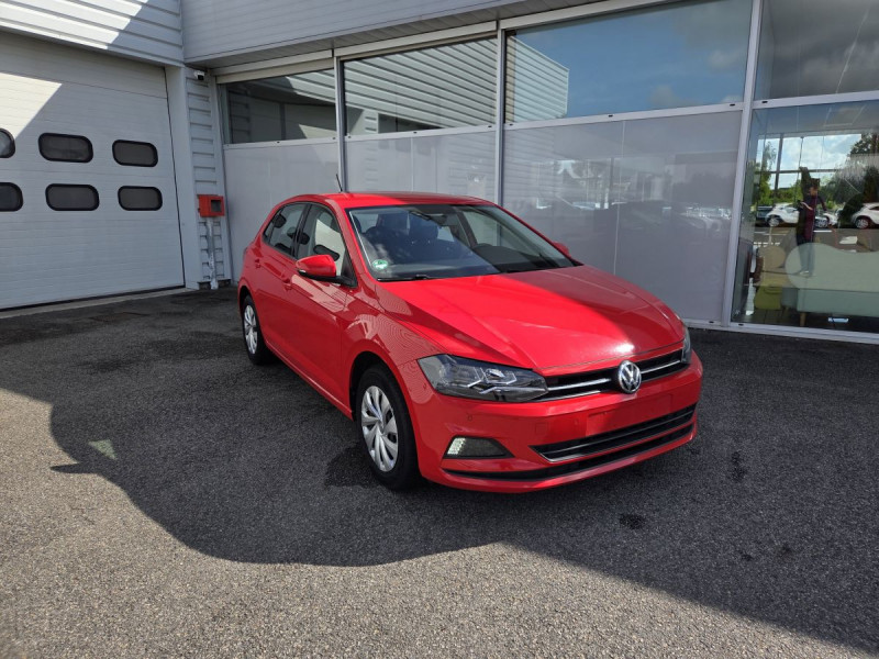 Volkswagen Polo (6) 1.0 80 Lounge Essence Rouge Occasion à vendre