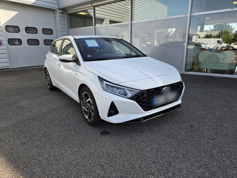Hyundai i20 (3) 1.0 T-GDI 100 HYBRID 48V INTUITIVE DCT-7 Hybride Blanc Occasion à vendre