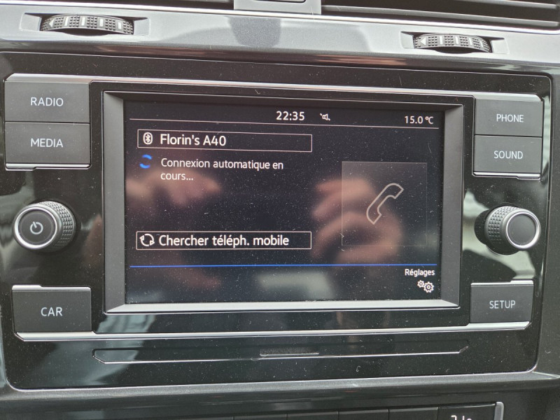Photo 15 de l'offre de VOLKSWAGEN Golf (7) 1.6 TDI 115 BVM5 Confortline à 16490€ chez Carlyss automobiles Vitré