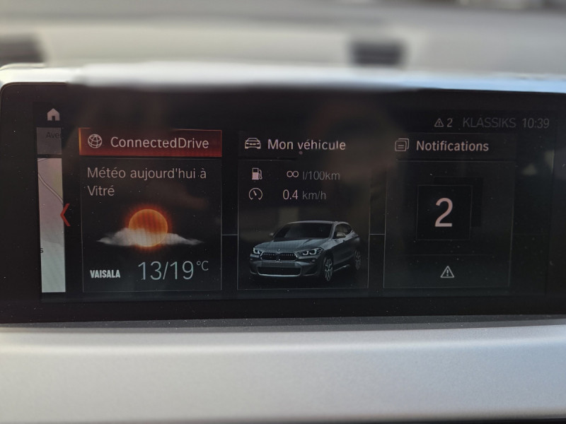 Photo 13 de l'offre de BMW X2 sDrive18i Lounge DKG7 à 25990€ chez Carlyss automobiles Vitré