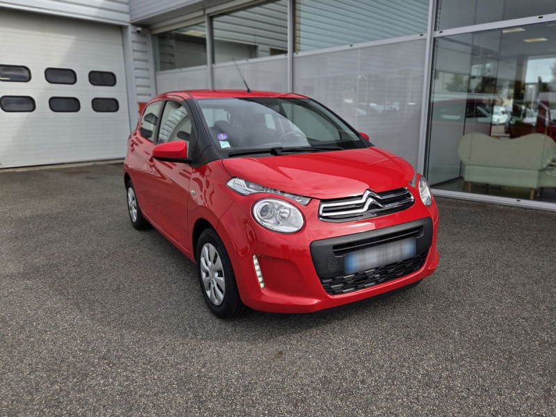 Citroën C1 (2) VTi 72 S&S BVM Feel Essence Rouge Occasion à vendre
