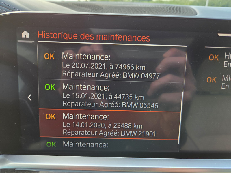 Photo 36 de l'offre de Bmw X5 (4) xDrive30d 265ch M Sport BVA8 à 40990€ chez Carlyss automobiles Vitré