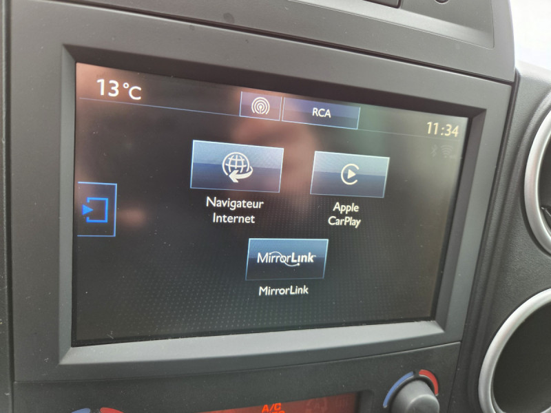 Photo 11 de l'offre de Peugeot Partner Tepee (2) 1.6 BlueHDi 120 S&S Outdoor à 15990€ chez Carlyss automobiles Vitré