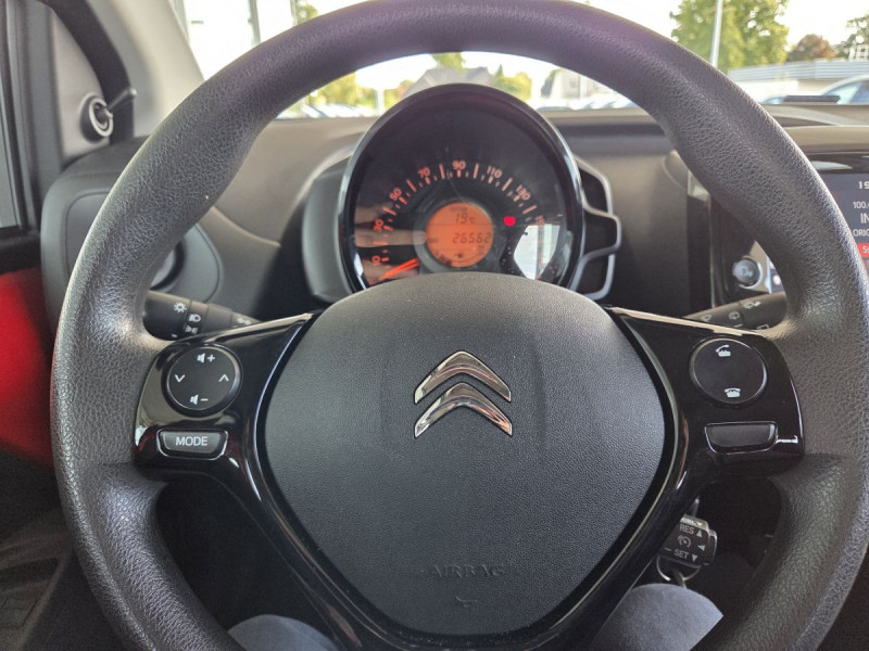 Photo 8 de l'offre de Citroën C1 (2) VTi 72 S&S BVM Feel à 9490€ chez Carlyss automobiles Vitré