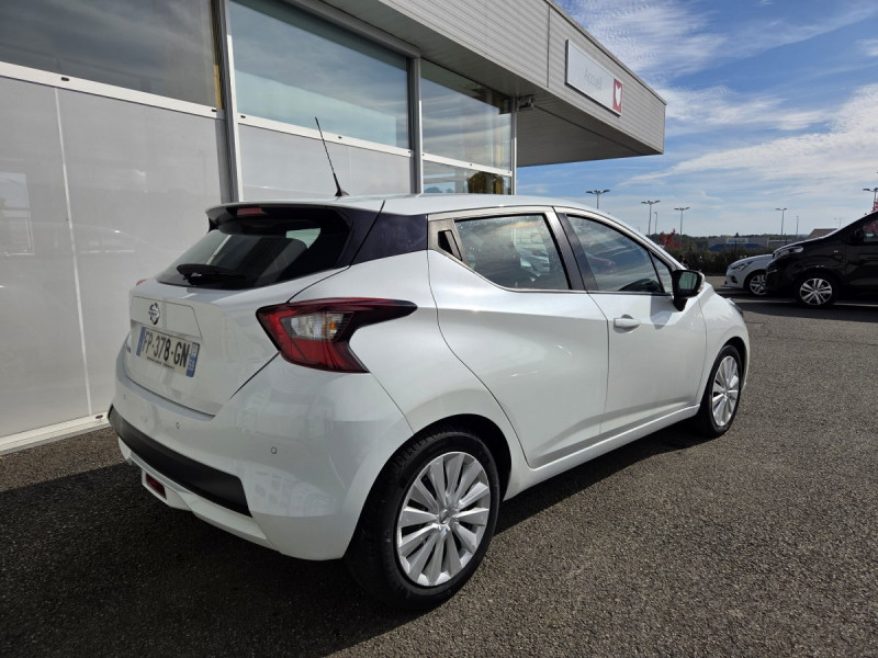 Photo 4 de l'offre de Nissan Micra (5) IG-T 100 Xtronic Business Edition à 12490€ chez Carlyss automobiles Vitré