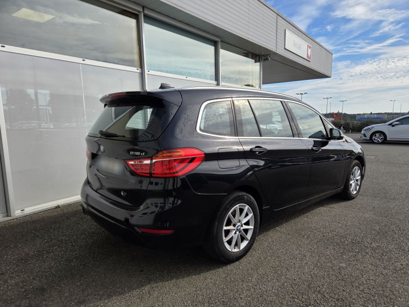 Photo 4 de l'offre de BMW Série 2 Gran Tourer 216d Business Design DKG7 à 16990€ chez Carlyss automobiles Vitré