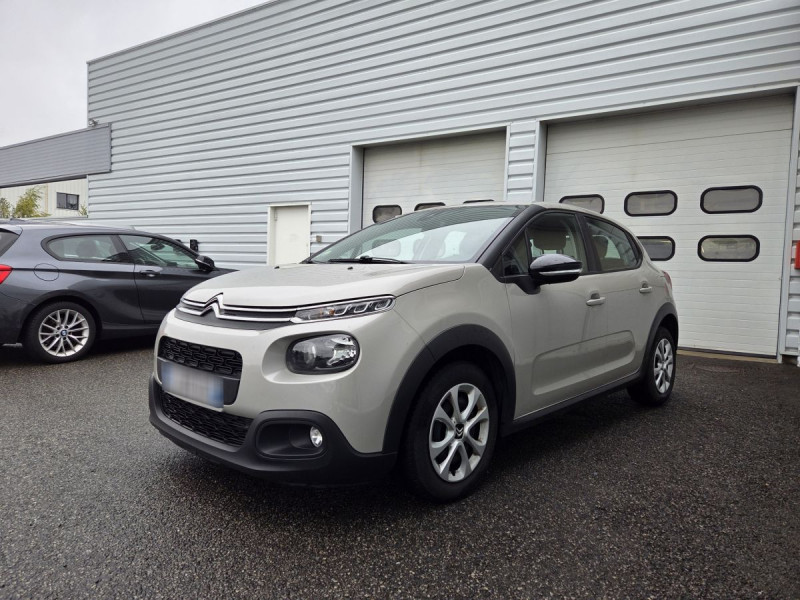 Photo 2 de l'offre de CITROEN C3 (3) BlueHDi 100 S&S BVM Feel Business à 10490€ chez Carlyss automobiles Vitré