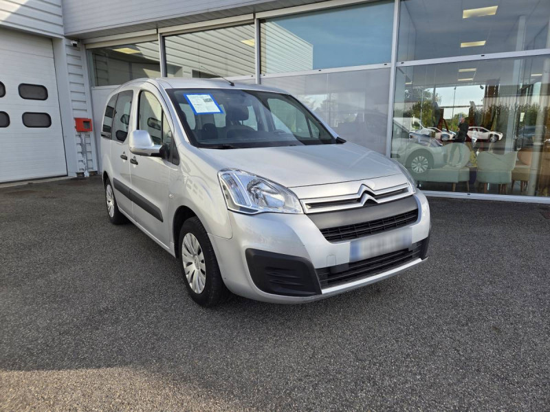 Citroën Berlingo Multispace (2) BlueHDi 100 BVM Feel Diesel Gris clair Occasion à vendre