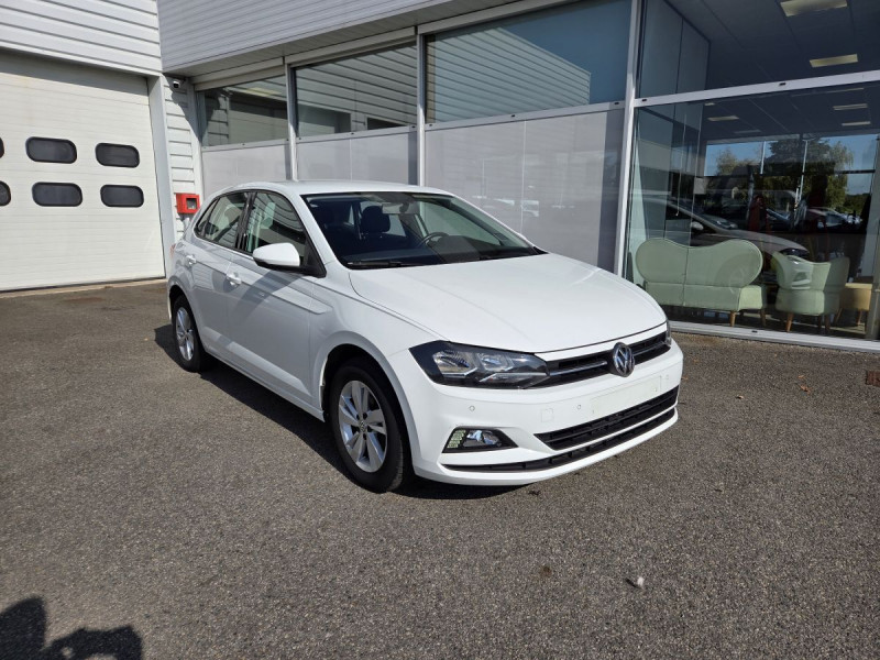 Volkswagen Polo (6) 1.0 TSI 95 Business Essence Blanc Occasion à vendre