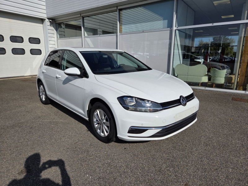 Volkswagen Golf (7) 1.0 TSI 115 BVM6 Confortline Essence Blanc Occasion à vendre