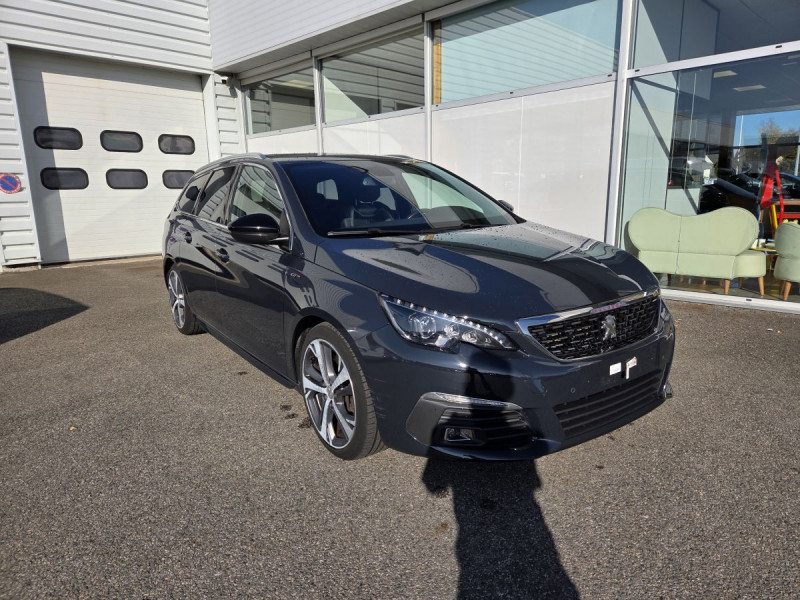 Peugeot 308 SW (2) BlueHDi 180 S&S EAT8 GT Diesel Gris foncé Occasion à vendre