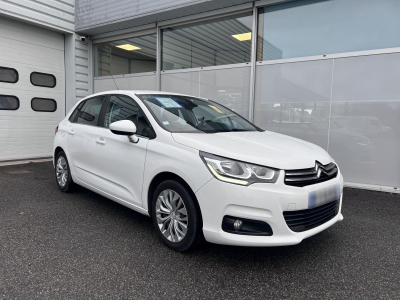 Citroen C4 (2) BlueHDi 100 S&S BVM 86g Mill Business Diesel Blanc Occasion à vendre