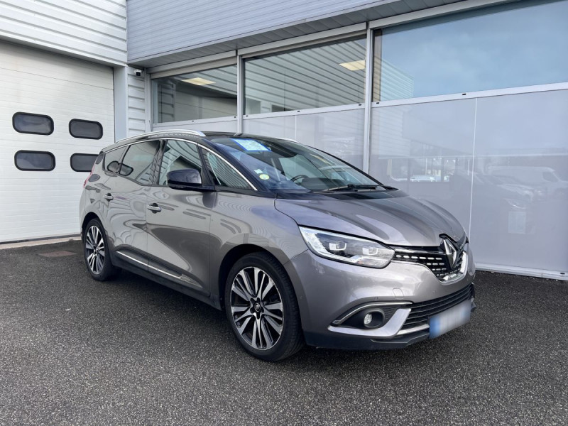 Renault Grand Scénic (3) Initiale Paris Blue dCi 150 EDC Diesel Gris foncé Occasion à vendre