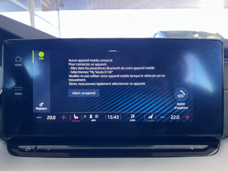 Photo 14 de l'offre de Skoda Octavia Combi (4) 2.0 TDI 150 DSG7 Style à 22490€ chez Carlyss automobiles Vitré