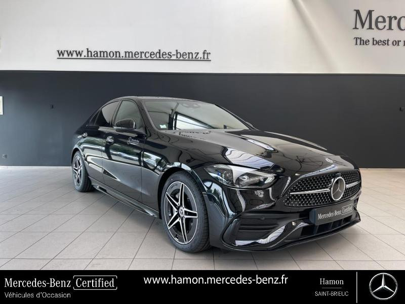 Mercedes-Benz Classe C 200 d 163ch AMG Line Diesel/Micro-Hybride Noir obsidienne métallisé Occasion à vendre