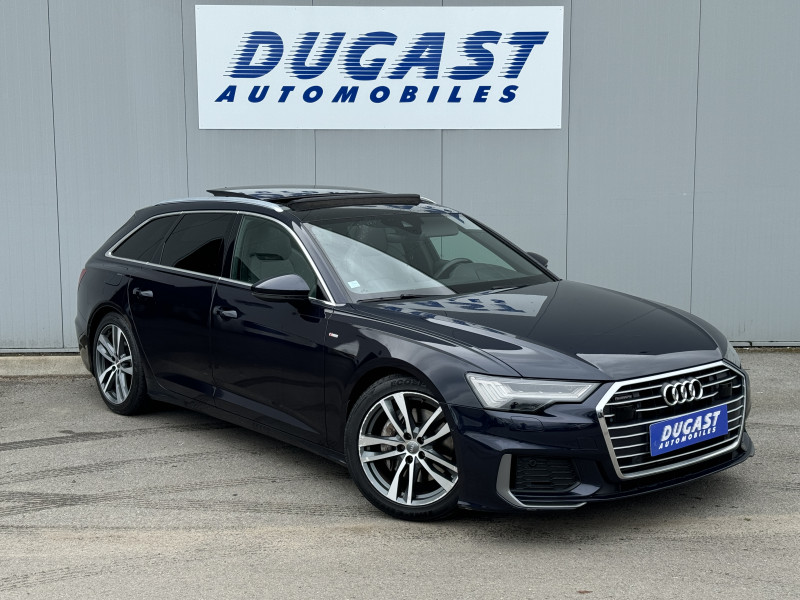 Audi A6 AVANT 50 TDI 286 ch Quattro Tiptronic 8 S line Diesel BLEU FONCE Occasion à vendre