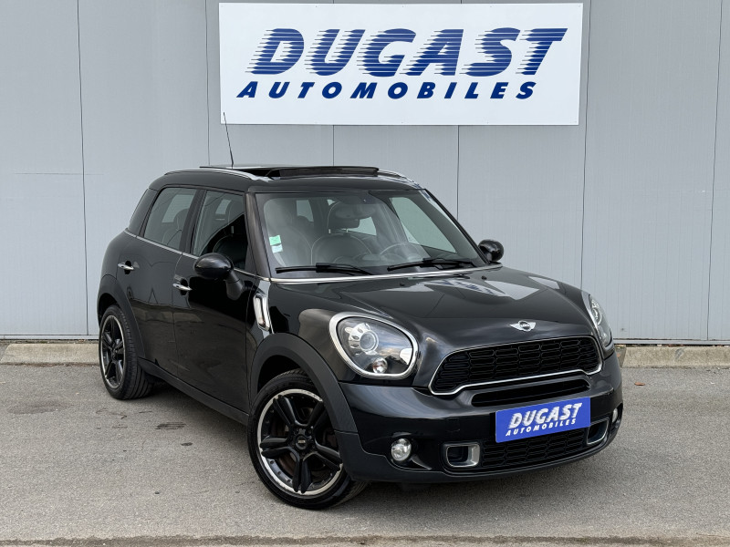 Mini COUNTRYMAN R60 143 ch Cooper SD Pack Red Hot Chili A Diesel Noir Occasion à vendre