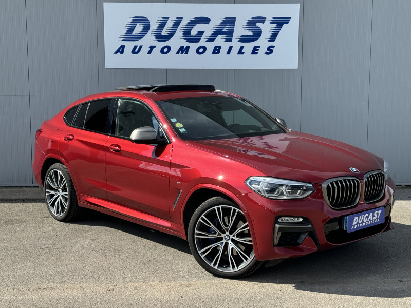 Bmw X4 G02 M40d 326ch BVA8 Diesel ROUGE FONCE Occasion à vendre