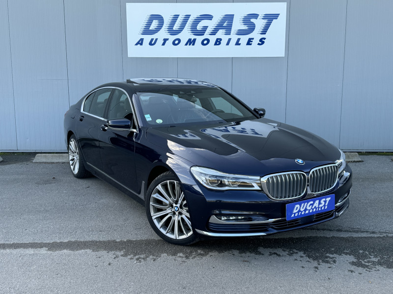 Bmw SERIE 7 G11/G12 740d xDrive 320 ch A Diesel BLEU FONCE Occasion à vendre