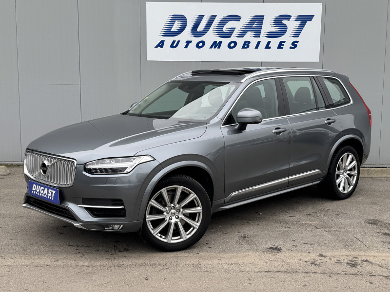 Photo 2 de l'offre de VOLVO XC90 D5 AWD AdBlue 235 ch Geartronic 7pl Inscription Luxe à 31900€ chez Dugast automobiles