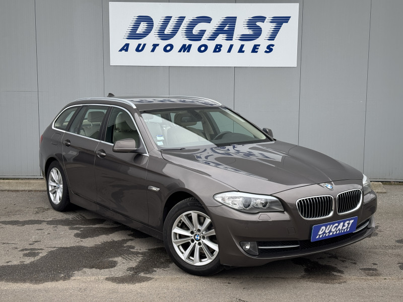 Bmw SERIE 5 TOURING F11 Touring 520d 184ch 129g Confort A Diesel MARRON FONCE Occasion à vendre