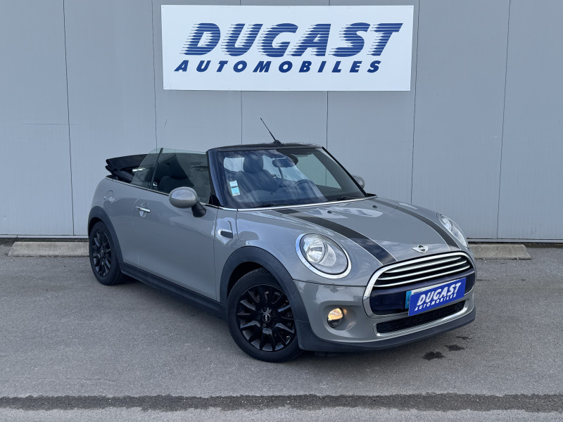 Mini CABRIOLET F57 Cooper 136 ch Finition Chili Essence sans plomb GRIS CLAIR Occasion à vendre