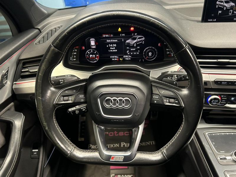 Photo 30 de l'offre de AUDI SQ7  V8 4.0 TDI 435 S-Line Tiptronic 8 Quattro 7 places à 41990€ chez MKP Distribution